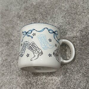 Cowboy Boot Pattern Mug